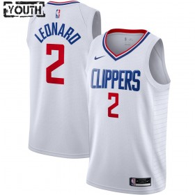 Dres Los Angeles Clippers Kawhi Leonard 2 2020-21 Nike Association Edition Swingman - Dječji